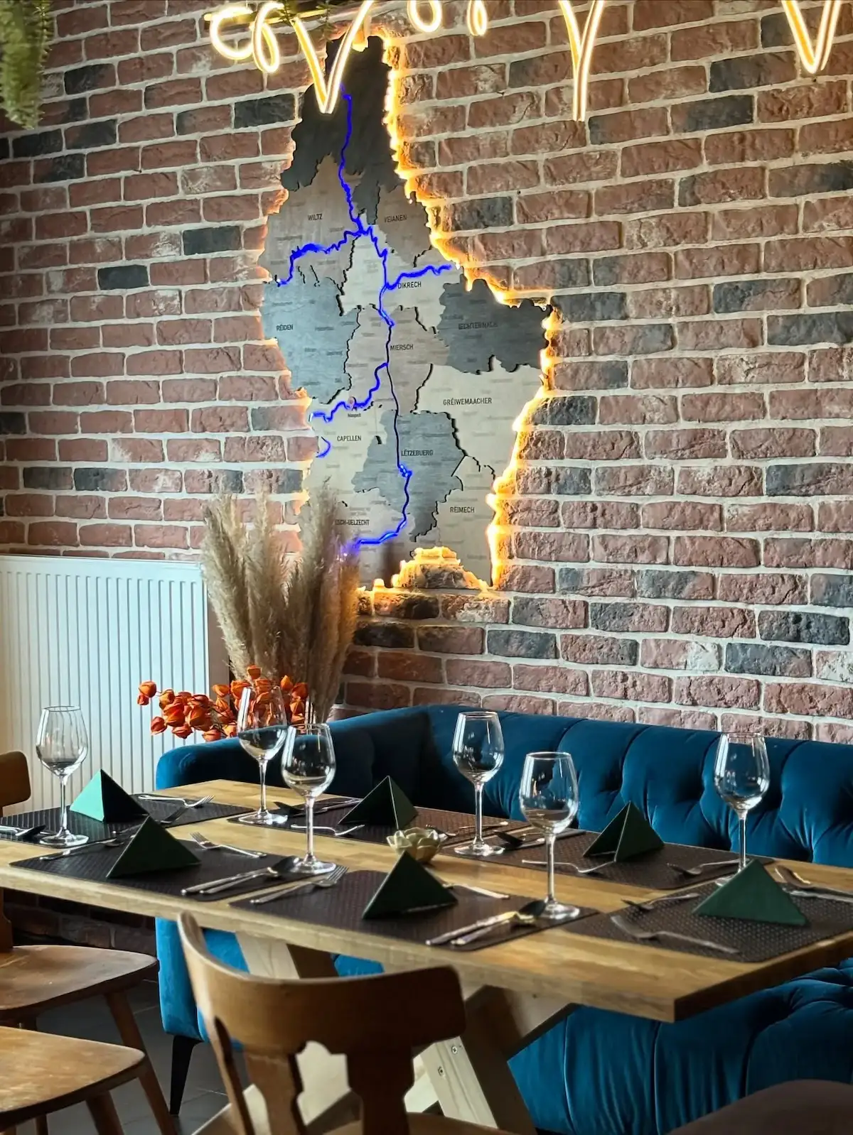 Espace événementiel du restaurant Vandvdelice pour célébrations et réceptions privées